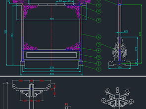 古典家具CAD屏風(fēng)設(shè)計平面圖與家居用品CAD圖紙資源全覽